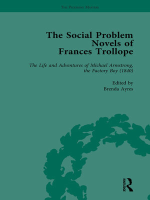 cover image of The Social Problem Novels of Frances Trollope Vol 3